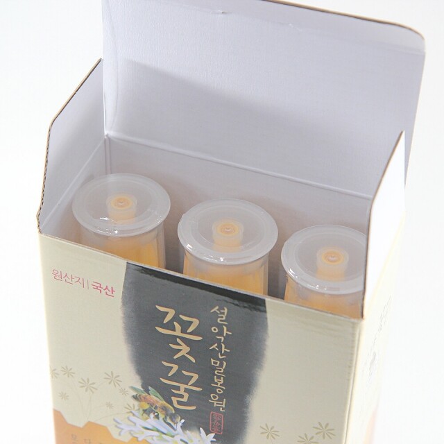 농업회사법인 설악산허니팜(주),설악산허니팜 아카시아 튜브꿀 500g x 3개