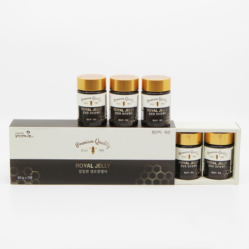 농업회사법인 설악산허니팜(주),설악산허니팜 국산 생 로얄제리 50gx10병