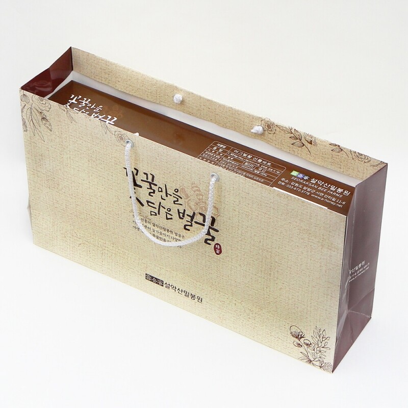 농업회사법인 설악산허니팜(주),설악산허니팜 머그벌꿀 선물세트(아카시아꿀x2 + 야생화꿀x1 각 500g)